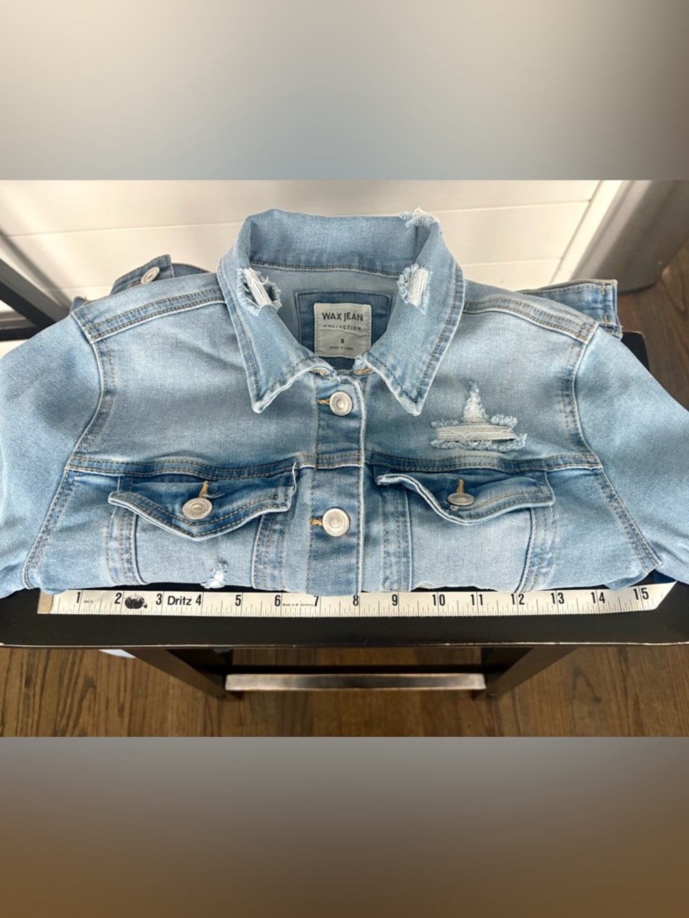 WILD FABLE | Light Blue Denim Jacket | Women’s Size Medium - Picture 7 of 14